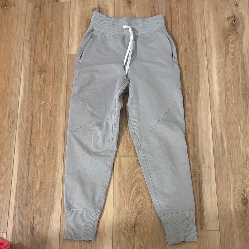 Women’s Grey Lululemon joggers: size 2